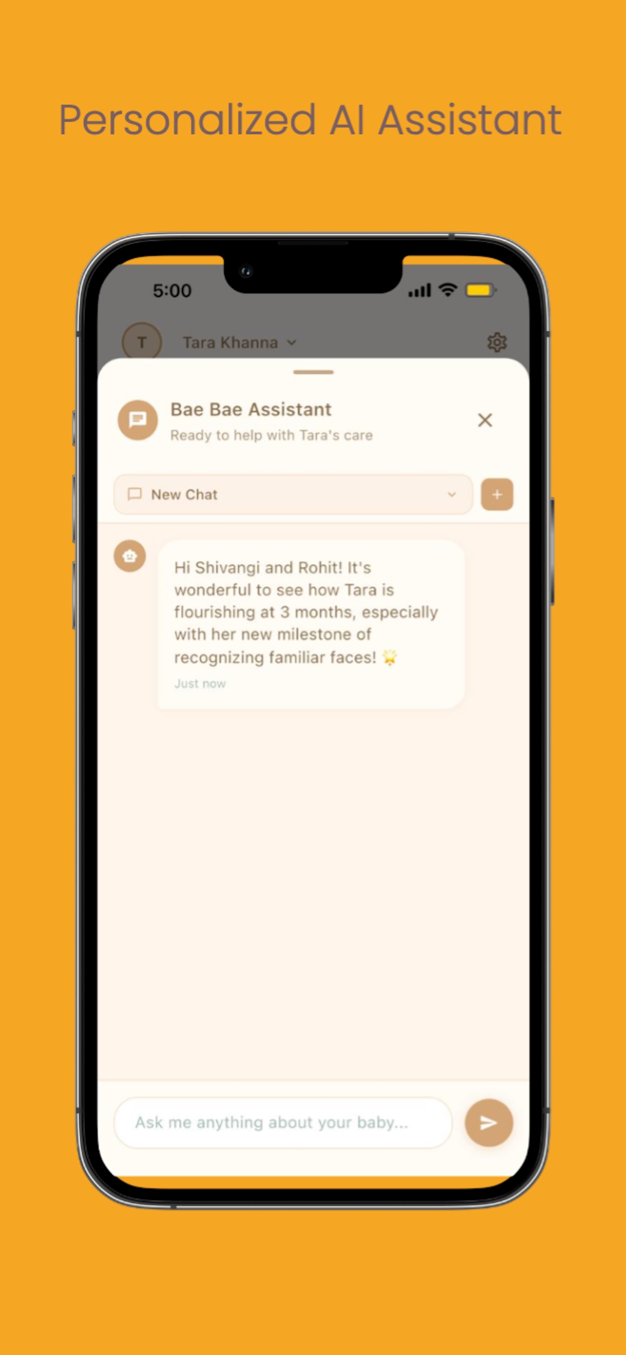 Family chat and updates